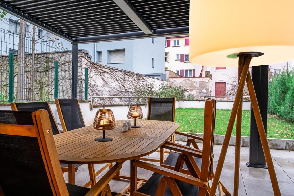Appartement Cosy Jardin Et Terrasse Strasbourg Exterior foto